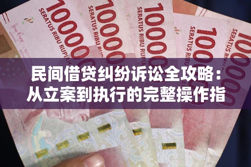 武汉民间借贷纠纷诉讼全攻略：从立案到执行的完整操作指南