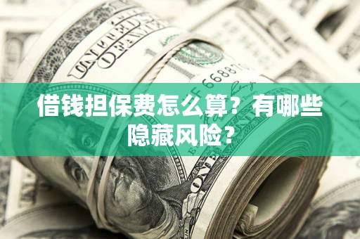 武汉借钱担保费怎么算？有哪些隐藏风险？
