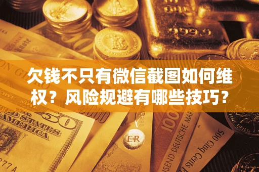 武汉欠钱不只有微信截图如何维权？风险规避有哪些技巧？