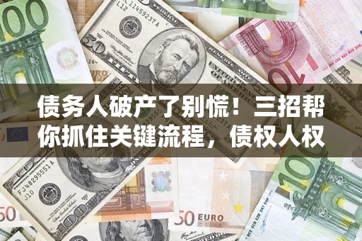 武汉债务人破产了别慌！三招帮你抓住关键流程，债权人权益不再缩水