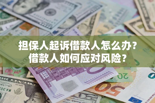 武汉担保人起诉借款人怎么办？借款人如何应对风险？
