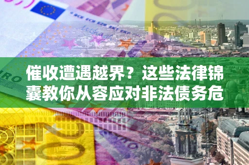 武汉催收遭遇越界？这些法律锦囊教你从容应对非法债务危机