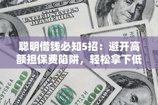 武汉聪明借钱必知5招：避开高额担保费陷阱，轻松拿下低息贷款